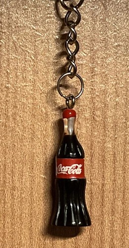Coca cola coke bottle keyring - coca,