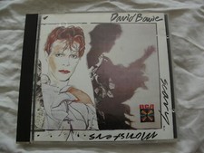 DAVID BOWIE SCARY MONSTERS ORIGINAL 1st PRESS CD 1980s SILVER RCA GERMANY for UK