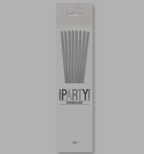 Unique iparty silver - silver, candles