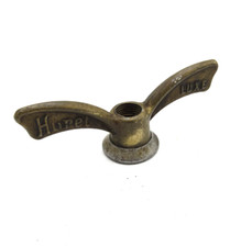 Vintage Huret Luxe Road Bike Axle Wing Nut Rear Brass Single Used GN-142-B4