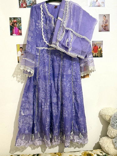 Purple women embroidered - purple,