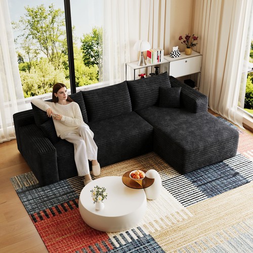 Modern minimalist u shaped - 95",