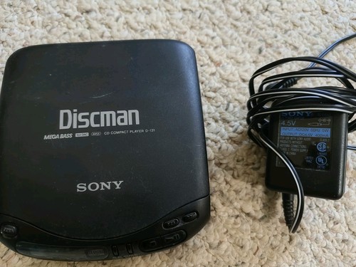 Sony discman 131 portable cd - discman,