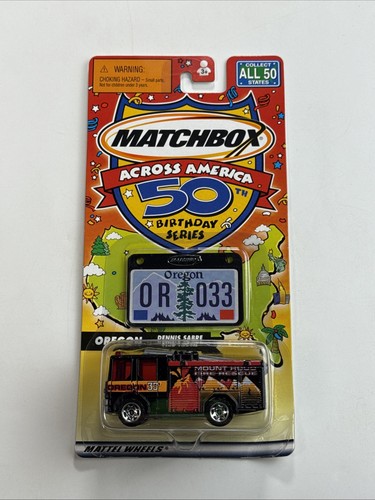 Matchbox across america 50th - matchbox,
