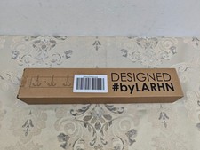 LARHN Wall-Mounted Coat Rack - 4 Matt-Nickel Triple Coat Hooks for Wall on White