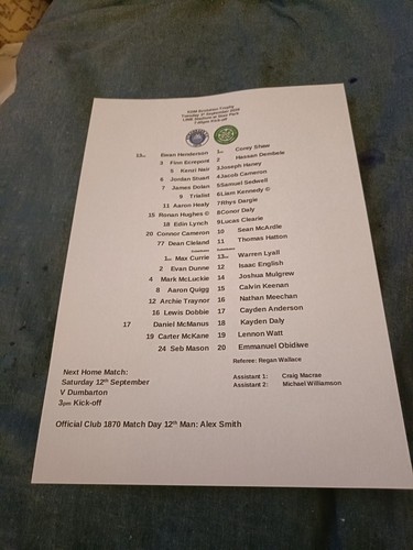 Stranraer celtic kdm - celtic,