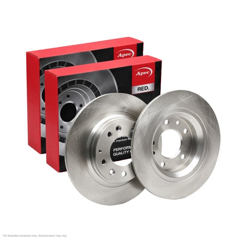 Apec rear brake discs for - 2x,