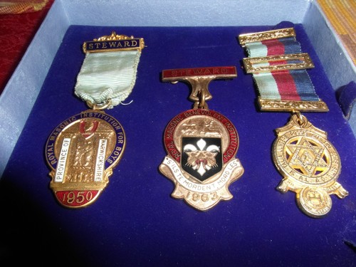 Joblot three masonic - of,