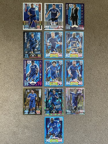 Topps match attax hand - attax, signed