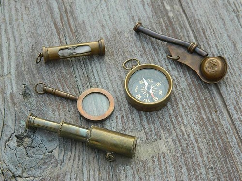 Brass nautical gift - nautical,