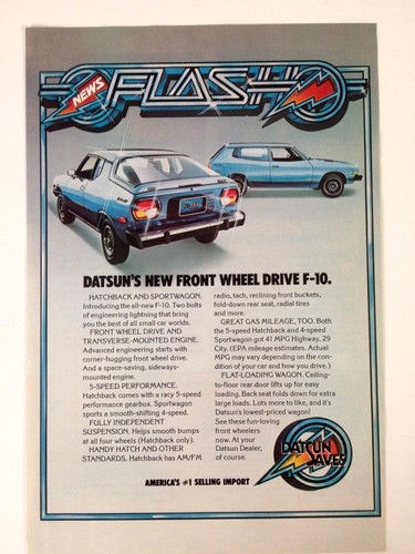 1976 datsun print ad - 1976,