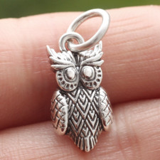 925 Sterling Silver Owl