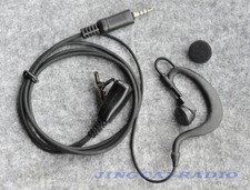 PTT Earpiece Mic for Motorola/Vertex EVX-S24 YAESU VX-7R 6R VX-120 VX-170 Radio