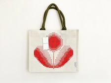 BRAND NEW Orla Kiely for Tesco Jute Canvas Shopper Shopping Bag