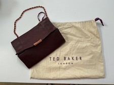 Ted Baker Burgundy Leather