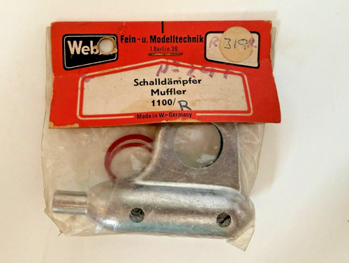 Webra muffler 1100 record rc - webra,