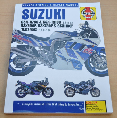 Suzuki gsx r750 r1100 600f - gsx,