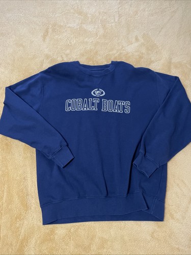 Cobalt boats sweatshirt size - sweatshirt,
