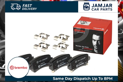 Brake pads rear with - brake,