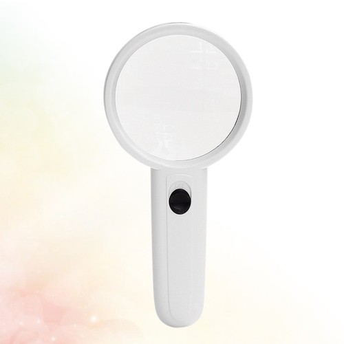 Led magnifier with - 3x, handle
