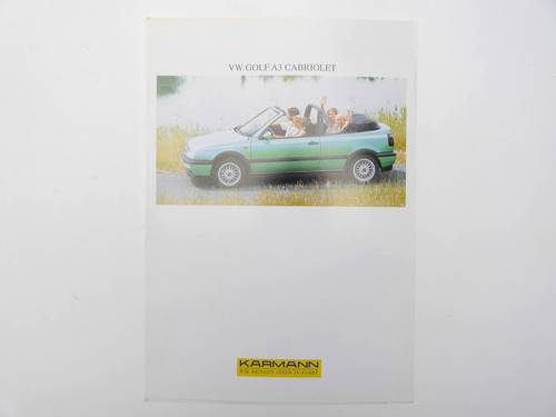 Brochure golf a3 - vw,