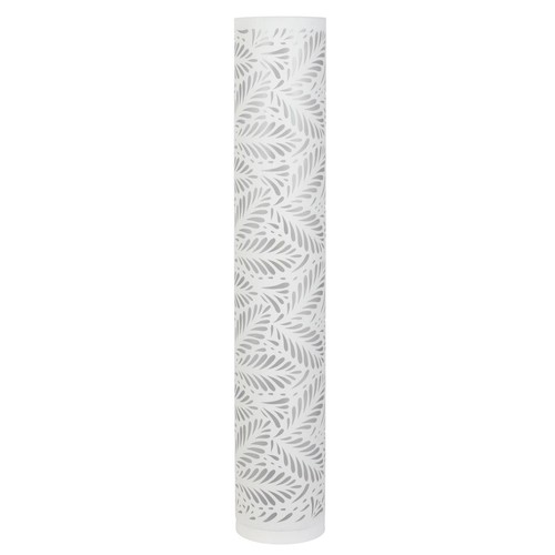 White leaf floor lamp - white,
