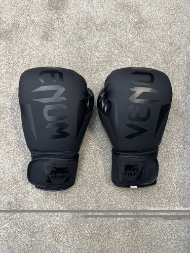 Venum black 14oz - venum, gloves