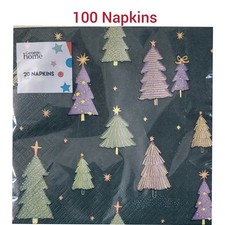 Merry Christmas Napkins- Green