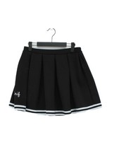 Unif Women's Mini Skirt M Black 100% Polyester Short Mini