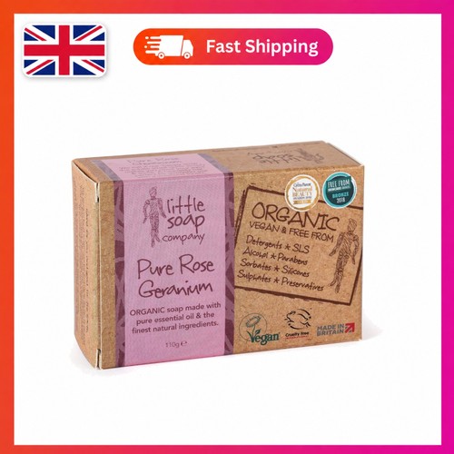 Rose geranium soap - bar, 110g