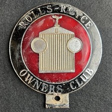 Rolls Royce Owners Club car