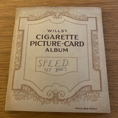 Wills cigarette cards speed - wills's,