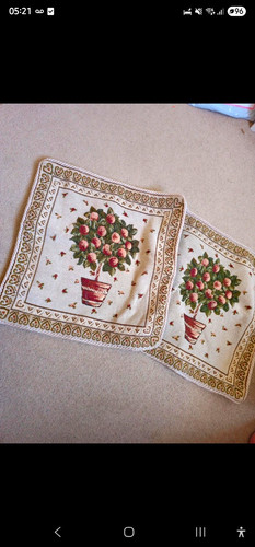 Vintage floral tapestry - vintage,