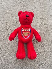 15CM OFFICIAL ARSENAL FC CREST RED TEDDY BEAR MASCOT SOFT PLUSH TOY