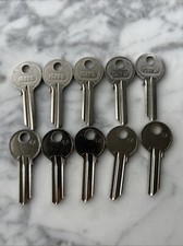 10 x YALE 1A KEY BLANKS 1A BULK BUY JOB LOT KEYS