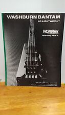 WASHBURN BANTAM BASS MAGAZINE