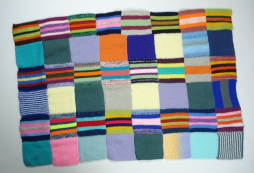 Vintage large hand knitted - vintage,