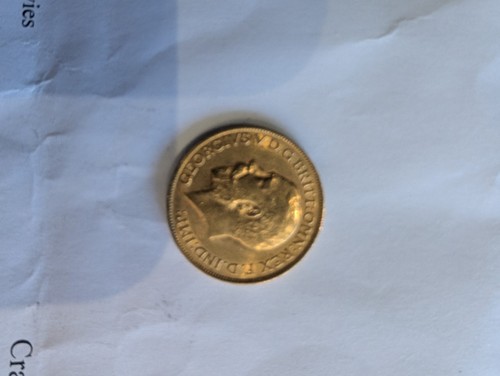 1913 full gold sovereign - full,