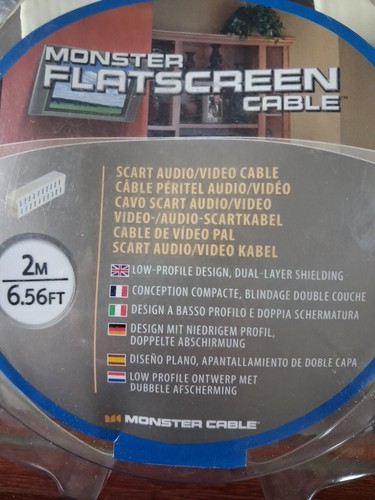 Monster flatscreen scart - monster,