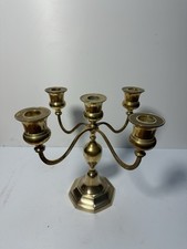 Vintage Solid Brass 5-Arm