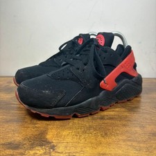 Nike Air Huarache Love Hate Pack Black & Red Size 6 Womens Trainers