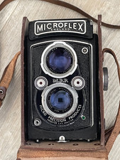 MPP Microflex TLR Film Camera. British Made.