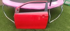 PEUGEOT 108 3DR 14-22 FRONT DOOR N/S LEFT SIDE RED KJH Citroen C1 Toyota Aygo