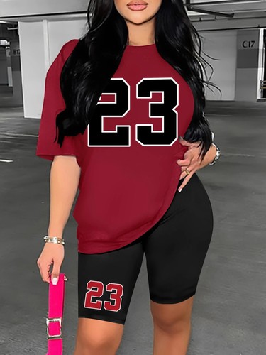 Womens number print piece - number, 23