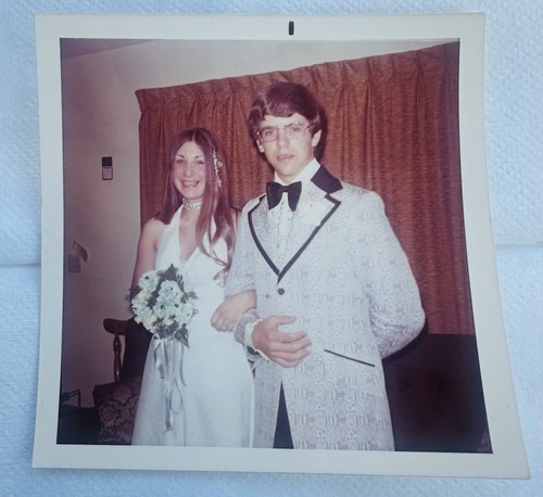 1970s prom couple formal - 1970s,