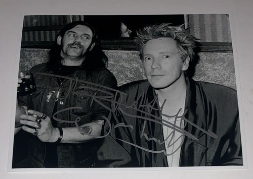 Signed john lydon 10x8 photo - signed,