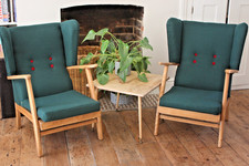 Vintage Mid-century Wingback