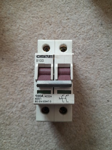 Contactum main switch - contactum,