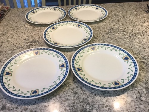 Lot corelle hearts and - lot, 5