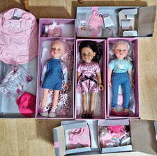 Design a Friend Bundle X3 Dolls, Clothes, accessories, boxed, free shipping